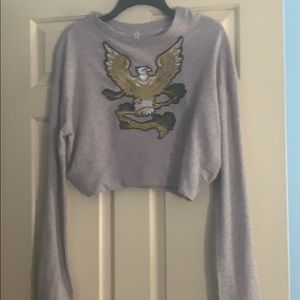 Cropped sweatshirt from Lf stores!